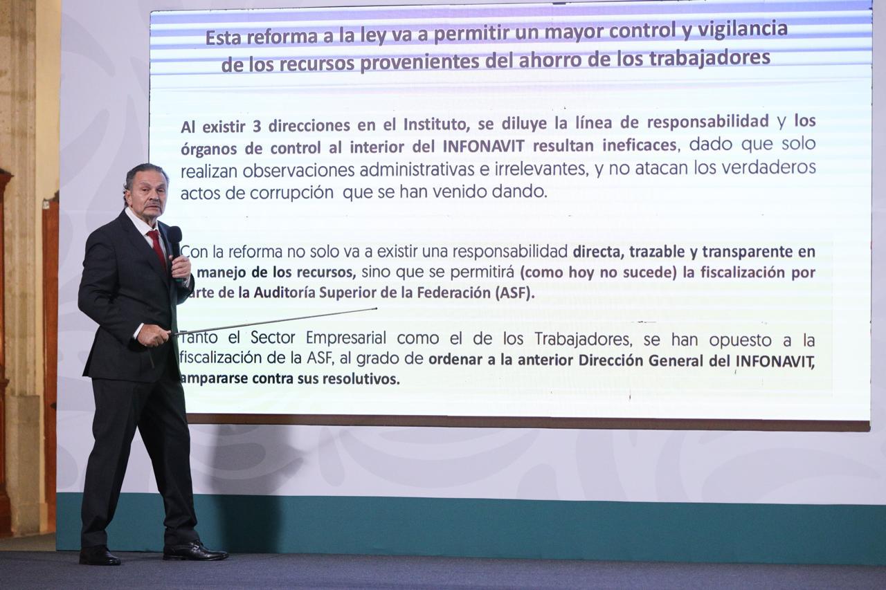 Propuesta de reforma al INFONAVIT busca mayor transparencia y control