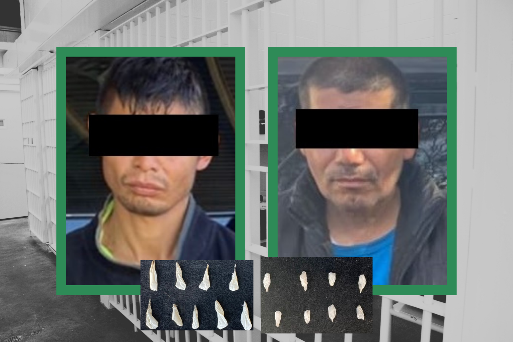 Detenidos dos hombres por posesión de narcóticos en Hermosillo