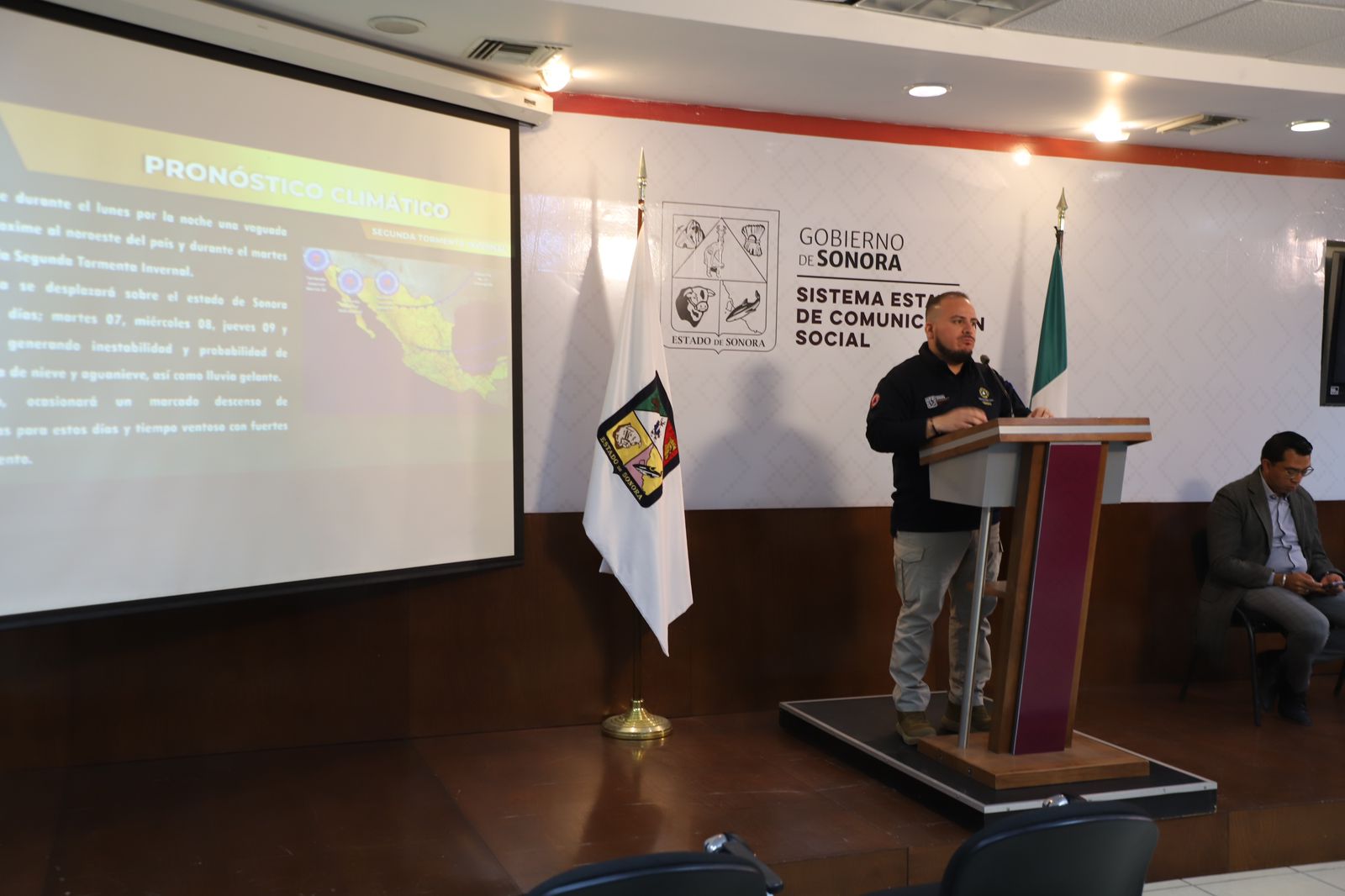 Se prepara Protección Civil ante posibles efectos de la segunda tormenta invernal en Sonora