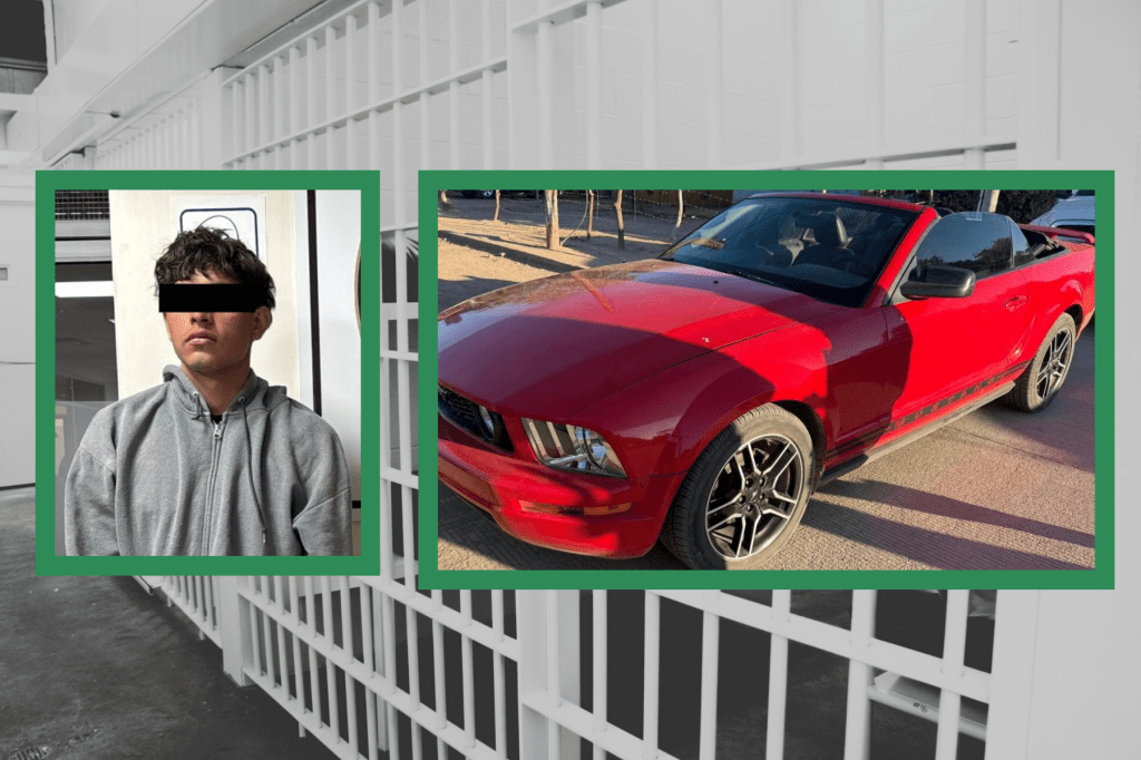 Capturan a presunto responsable de robo de vehículo en&nbsp;Cajeme