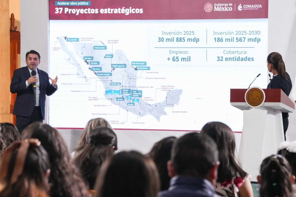 Conagua impulsa 37 proyectos estratégicos con millonaria&nbsp;inversión