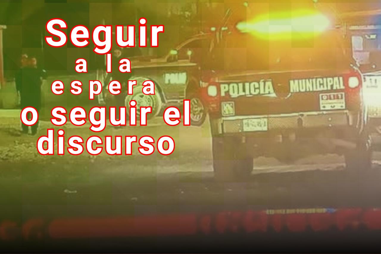 Seguir a la espera o seguir el discurso