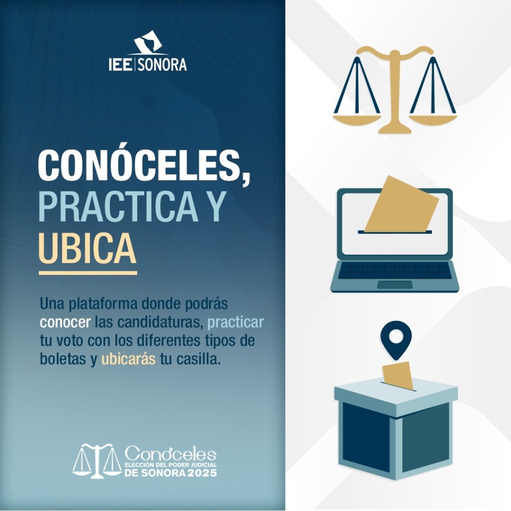 IEE Sonora lanza simulador de votación para elecciones&nbsp;2025