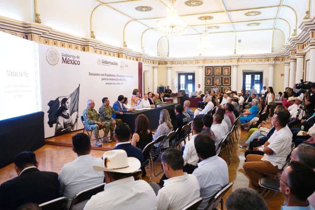 Sonora fortalece estrategia de paz con apoyo del Gobierno de&nbsp;México