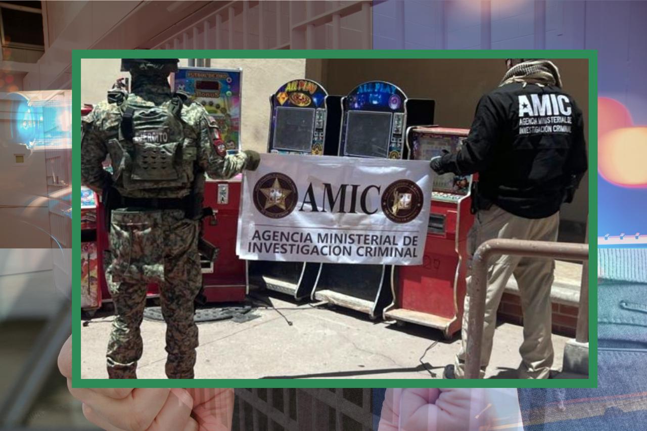 Aseguran máquinas tragamonedas ligadas al narcomenudeo en Cajeme