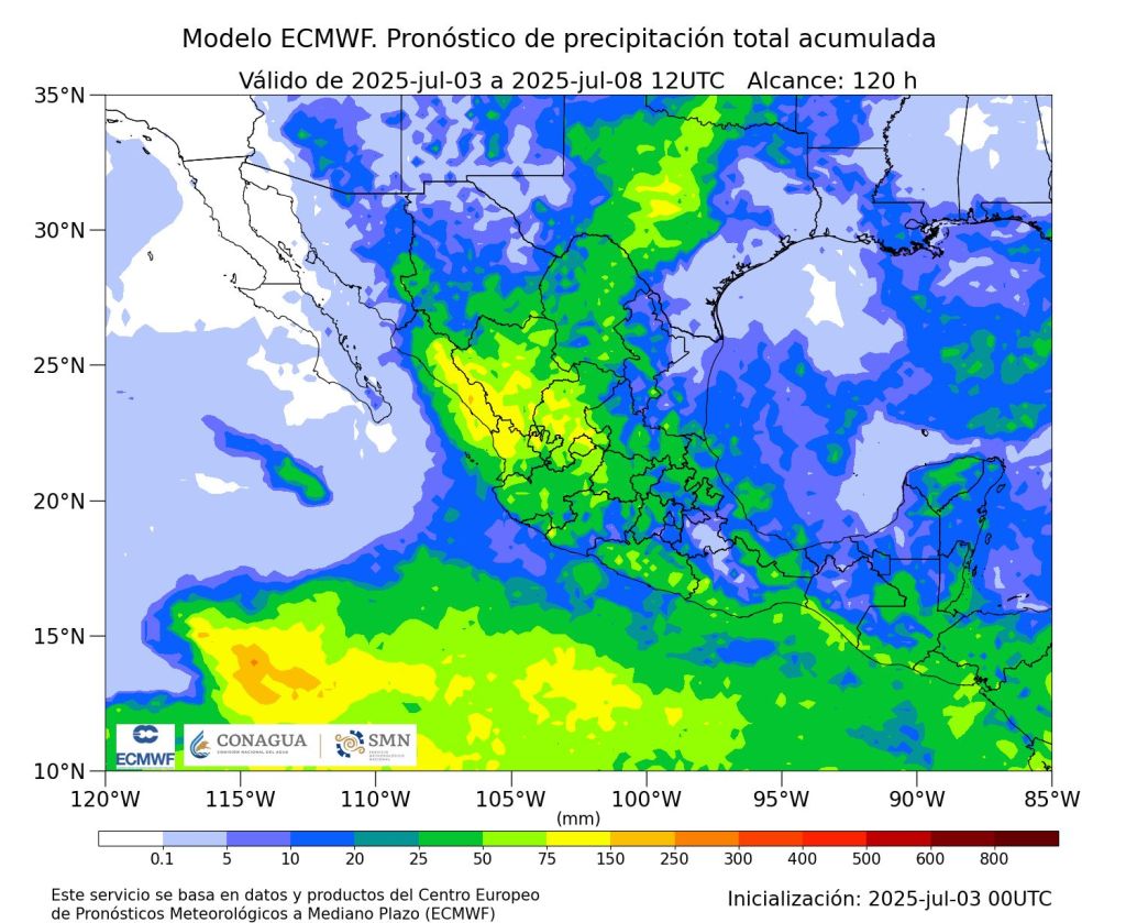 Monzón provocará lluvias y calor extremo en&nbsp;Sonora