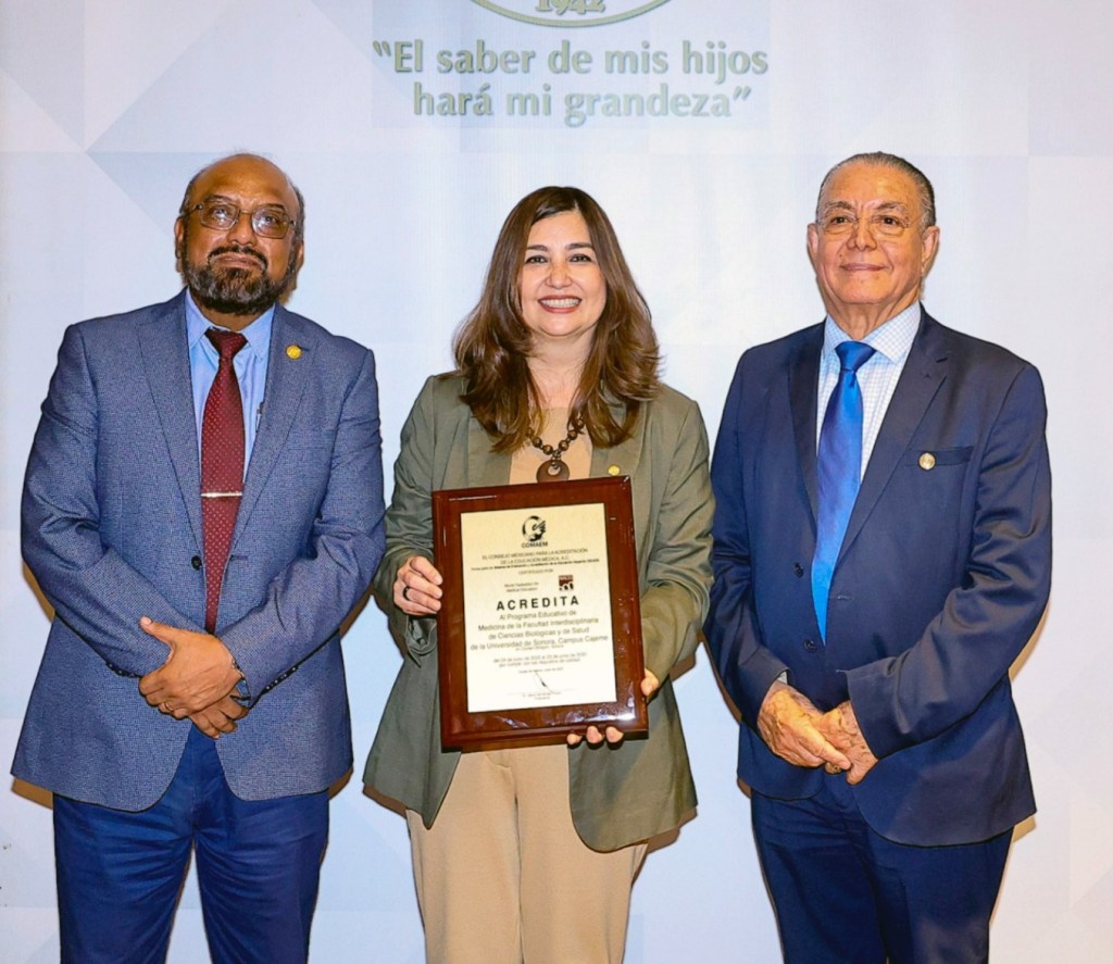 Acreditan Licenciatura en Medicina de Unison en&nbsp;Cajeme