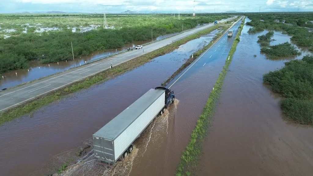 Sonora evalúa daños tras paso del ciclón ‘Raymond’