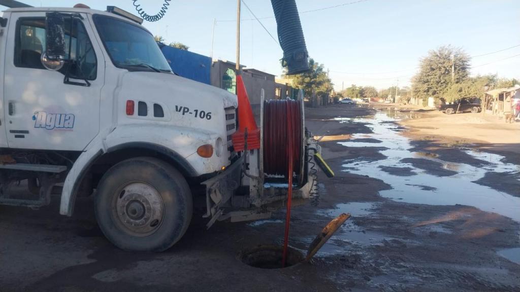 Avanza rehabilitación del colector en Miguel&nbsp;Alemán