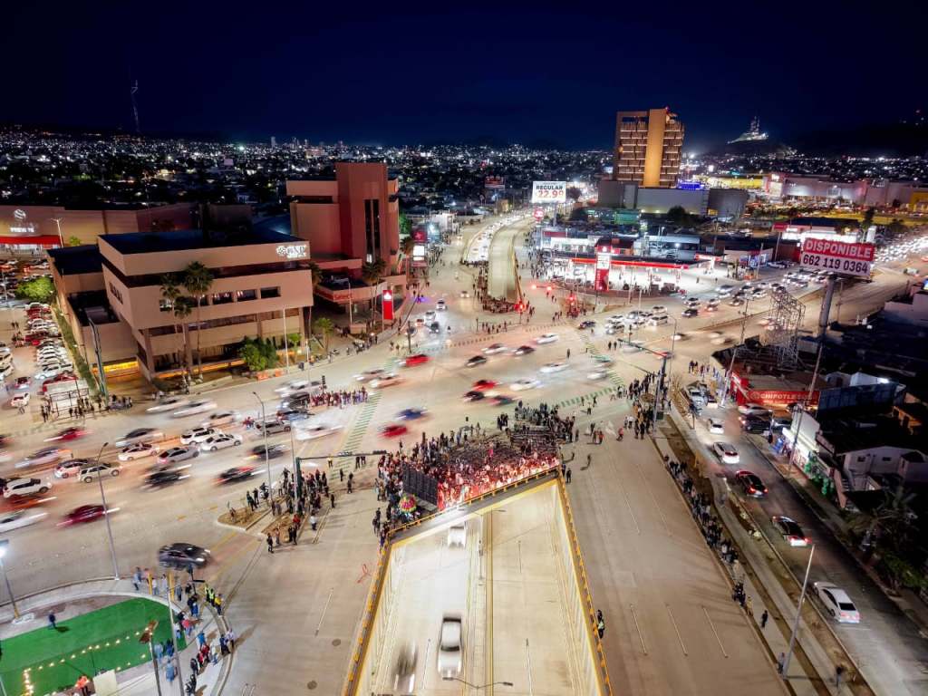 Nuevo paso a desnivel impulsa movilidad en&nbsp;Hermosillo