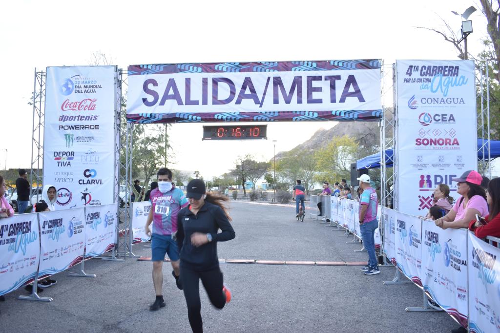 Realizan cuarta edición de la Carrera por la Cultura del Agua en&nbsp;Sonora