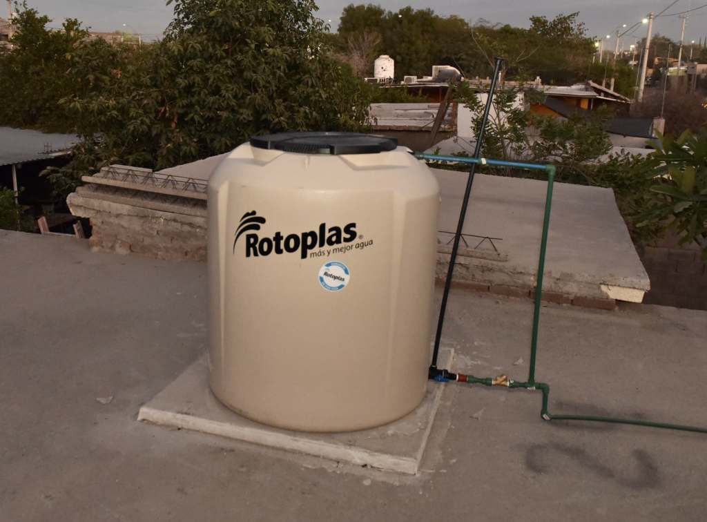 Recomiendan uso de tinaco para asegurar suministro de agua en&nbsp;hogares