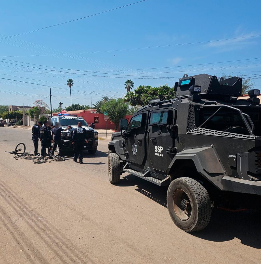 Más de 100 personas detenidas en operativo de la Policía Estatal en&nbsp;Cajeme