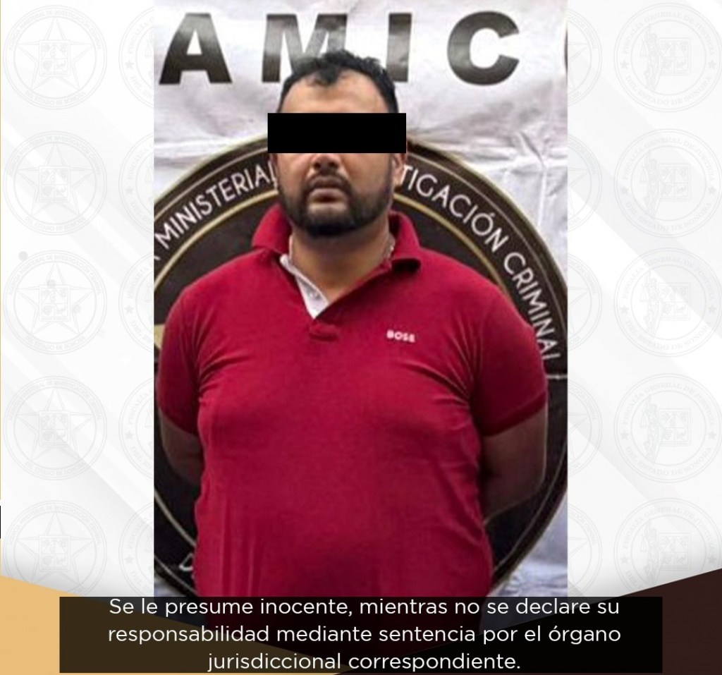 Detienen a presunto jefe de célula generadora de violencia en&nbsp;Hermosillo