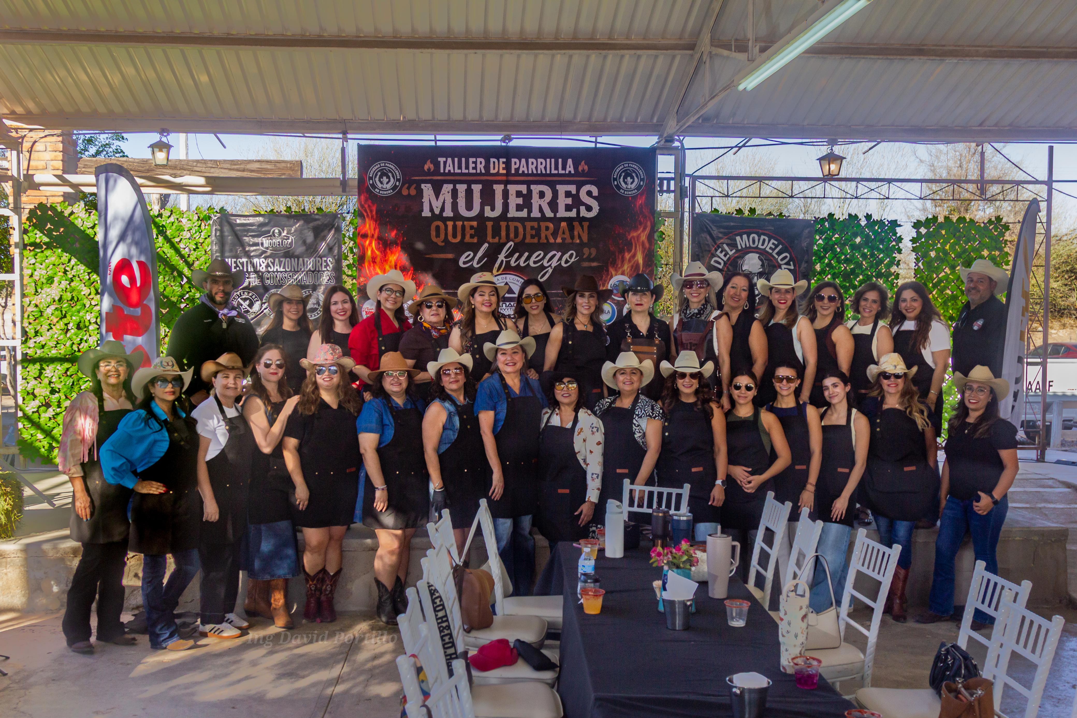 Realizan taller de parrilla exclusivo para mujeres en Hermosillo