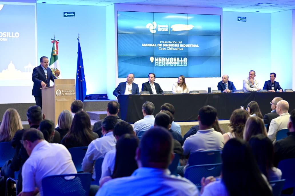 Presentan Manual de Simbiosis Industrial en Hermosillo con apoyo de la Unión Europea