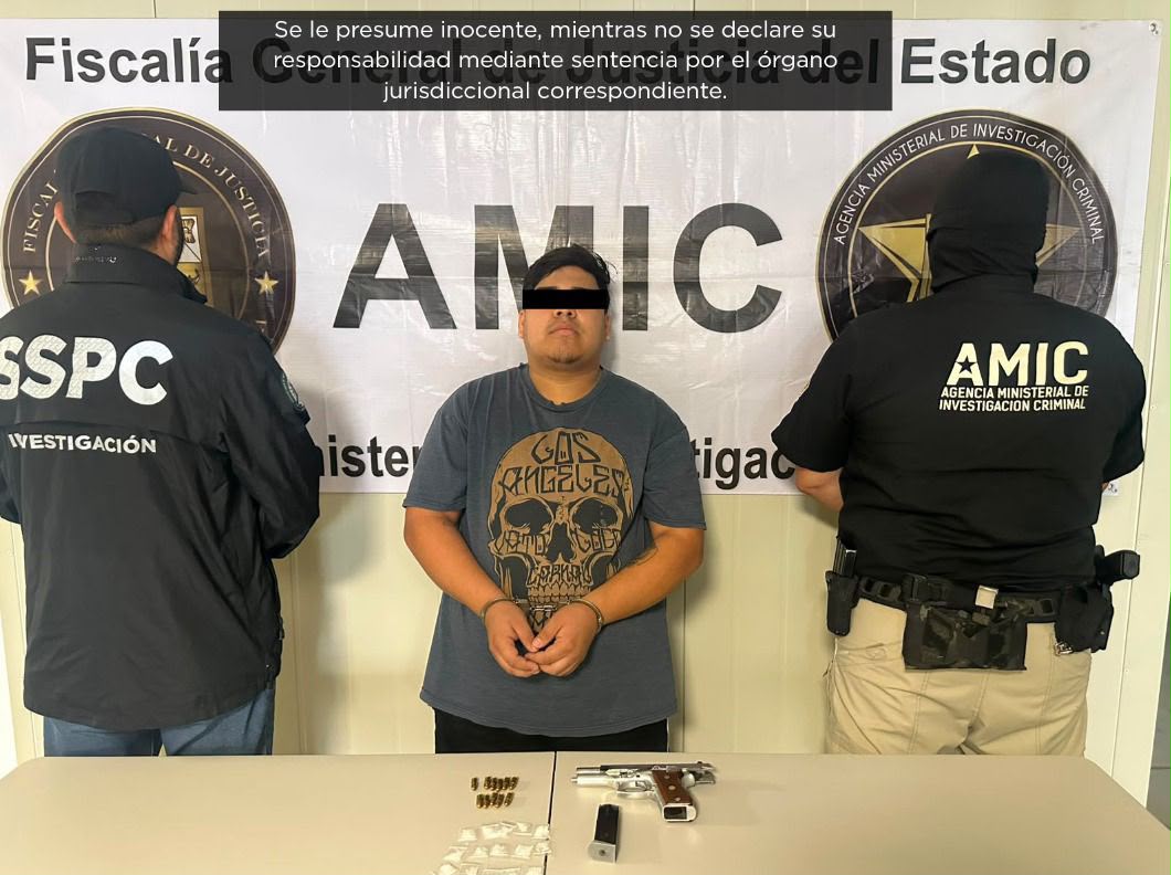 Detienen en Hermosillo a presunto integrante de una célula delictiva con 10 órdenes de aprehensión
