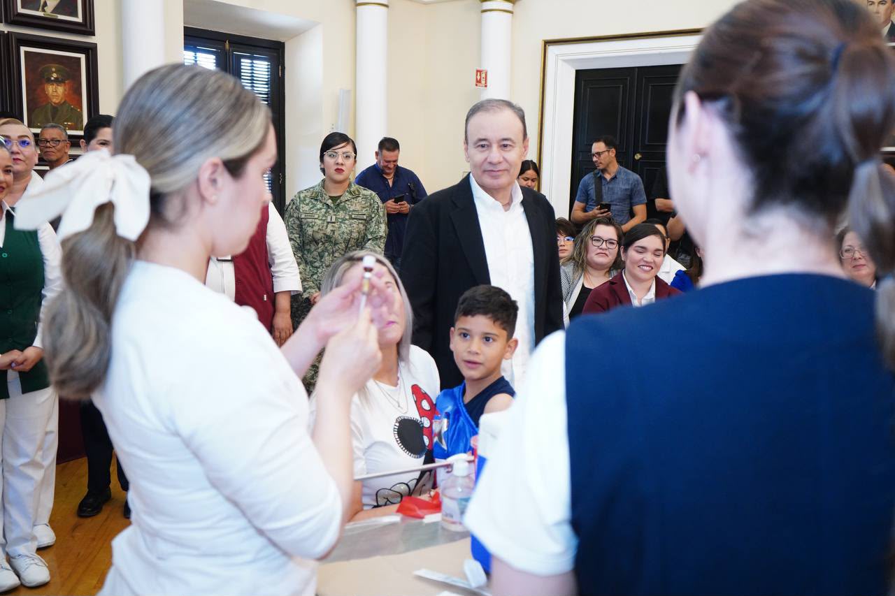 Inicia campaña de vacunación en Sonora con más de un millón de dosis
